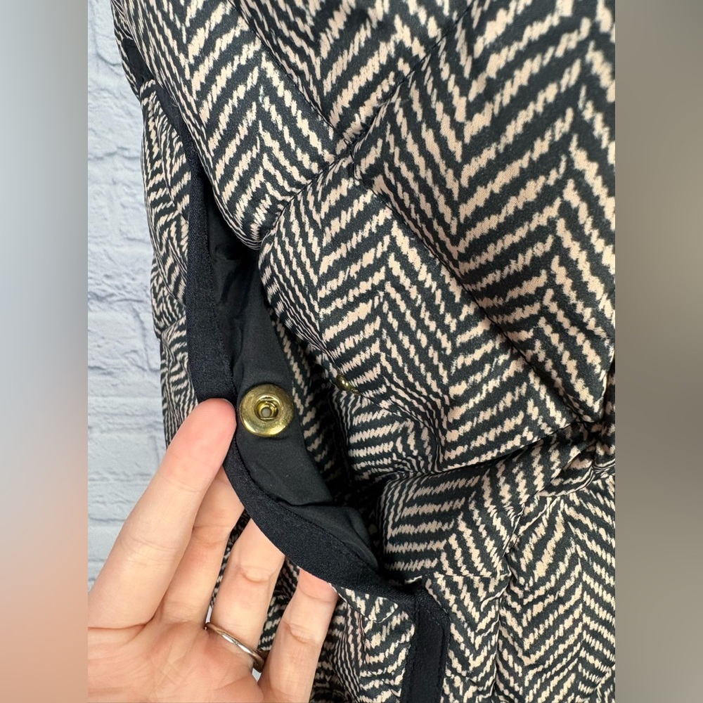 J.Crew Herringbone Down Puffer Vest size S - Picture 5 of 8